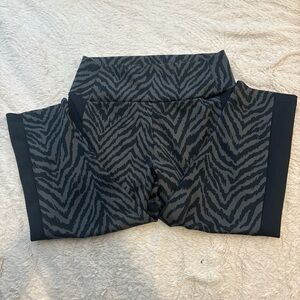 adidas Black Zebra Print Leggings